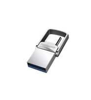 2'si 1 Arada USB 3.2 Type-C Ve USB 64GB Metal Flash Disk