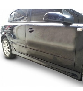 Opel Astra H HB Yan Marşpiyel 🚘  Dayanıklı Plastik, Sportif Tasarım, Kolay Montaj (Standart)