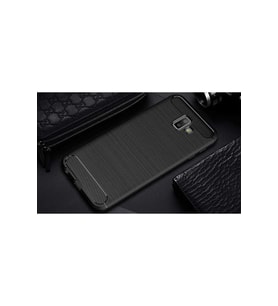 Samsung Galaxy J6 Plus Uyumlu Kılıf Zore Room Silikon Kapak (Siyah)