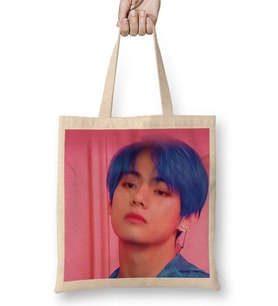 BTS V Person Bez Çanta Uzun Saplı