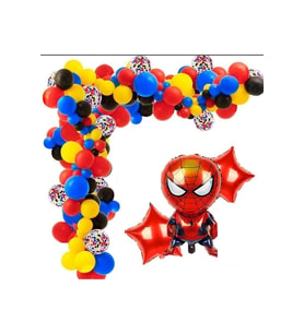 Çıtıpıtıstore Örümcek Adam Temalı Balon Zincir Seti