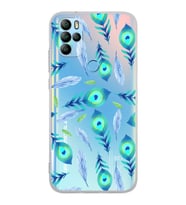 PrintiFy Omix X300 ile Uyumlu 1mm Slim Fit Nazar Boncuğu 3 Baskılı Şeffaf  Kılıf
