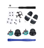 PS5 Versiyon 2 Analog Motor Topuz İç Lastik Tetik Seti Tornavida Ayırıcı Set PS5 Kol Tamiri (Mavi)