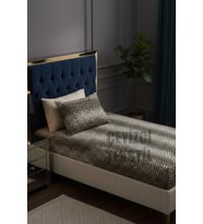 Lastikli Çarşaf 1 Yastık Kılıfı - Leopar - TEK KİŞİLİK