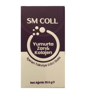 SM Coll Yumurta Zarı Kolajen 40 Kapsül