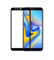 Samsung Galaxy J4 Plus Davin 5D Cam Ekran Koruyucu (Siyah)