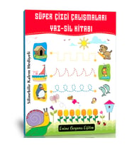 Süper Çizgi Çalışmaları YAZ-SİL Kitabı