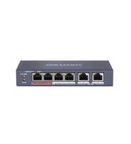 Hikvision Ds-3E0106P-E-M 6 Port 10-100 Yönetilemez 4Xpoe Switch (Siyah)