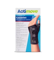 Actimove Gauntlet El Bileği & Başparmak Sabitleyici (Siyah)
