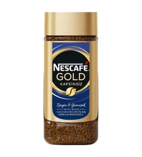 Nescafe Gold Kafeınsız Decaf Kahve 100 gr