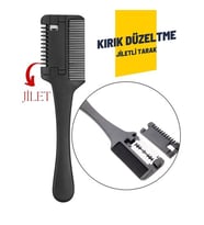  6 Adet Kırık Saç Düzletme Jiletli Tarak 714779