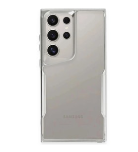 Samsung Galaxy S25 Ultra Kılıf Boyi Silikon Kapak - Gümüş