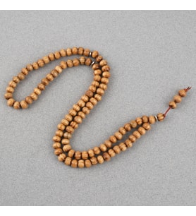Şimşir Ağacı 99luk Tekerlek Kesim 7x5mm Namaz Tesbihi