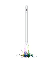 iPad Air 13 M2 2024 Uyumlu Yapışarak Manyetik Şarj Olabilen Avuçiçi ve Eğim Özellikli Tablet Kalemi