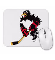 Black Pittsburgh Penguins Mouse Pad