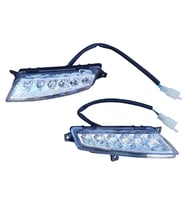 Kuba Blueberry 50 Ön Sinyal Takımı Sağ-Sol Komple (Beyaz)