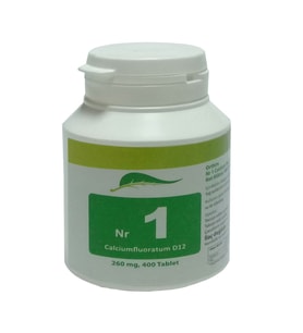 Sasfarma Schüssler Tuzları No: 1 - Calcium Fluoratum