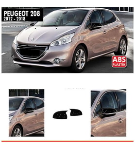 Peugeot 208 / 2012-2018 Batman Yarasa Ayna Kapağı