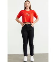 Straight Comfort Fit Jean Pantolon - Antrasit