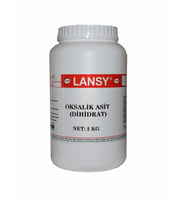 LANSY OKSALİK ASİT (DİHİDRAT) %99 2 KG (Beyaz - Beyaz)