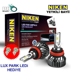 H11 Led Xenon Far Ampulü Yeni Nesil Pro Niken