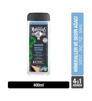 Le Petit Marseillais Mineralli ve Sedir Ağacı Özlü Duş Jeli 400 ml – Ferahlatıcı, Besleyici ve Canlandırıcı