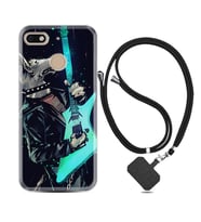 General Mobile GM8 Go GM9 GM20 Pro Plus Kılıf Boyun Askılı Silikon Dog Guitar 1789