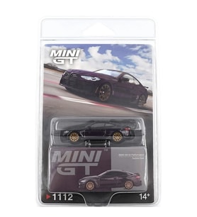 Mini GT BL 1112 BMW M4 M-Performance (G82) Daytona Violet MGT01112-BL 1/64 Model Araba