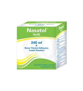Nasatol Refill 20 Poşet