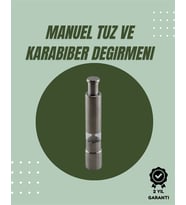 Northcity Orta Boy Kararbiber ve Tuz Öğütücü - Şık Tasarım ve Kolay Kullanım