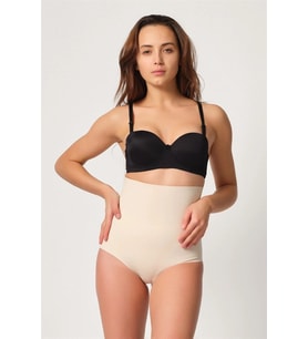 Amora Secret Ten Mı Emay 2708 Lazer Yüksek Bel Kesim Slip Hayalet Korse