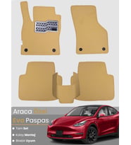 TESLA MODEL Y (2019-2024) Uyumlu EVA Paspas Tam Set–Oto Paspas,Araca Özel,Kolay Montaj