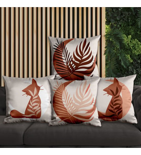 eJOYA Modern Tasarımlı 4'lü Yastık İçi Ve Kırlent Kılıfı 45cm 113740