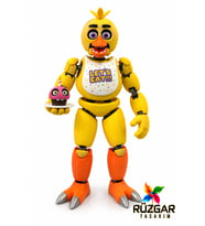 FNAF Chica (Five Nights at Freddy's) Eklemli Dummy T13 Koleksiyon Figürü Endo Hediyeli
