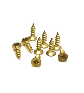 Klips, Menteşe, Ayak, Ağaç, Sunta Vidası 2,2x7,5mm - Sarı 1000 Adet