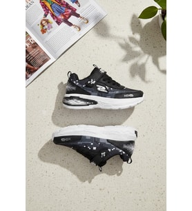 Elit 26YASWS0076 Filet Erkek Çocuk Klasik Sneaker Siyah - Beyaz