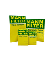 MANN FILTER Vw Golf 6 1.6 Tdı Dizel Mann Filtre Bakım Seti 2009-2012