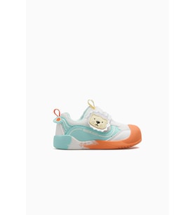 Marco Kids Çocuk Sneaker Günlük Ayakkabı 26y 26y704 Bej/pembe (Beyaz-Turuncu)