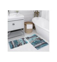 Eliana Home Baskılı 2'li Banyo Paspas Takımı RVG5187