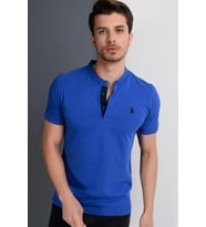 T8560 DEWBERRY T-SHIRT-AÇIK SAX (Karışık)