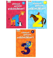 Eolo 2 Yaş Zihinsel Gelişim Etkinlikleri 3lü Set