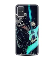 Samsung a71 A72 A73 A7 A9 2018 C7 C9 Kılıf Desenli Silikon Dog Guitar 1789