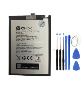 Omix X6 Pil Batarya + Tamir Seti 5000 mAh