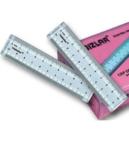 Yıldızlar Geometrik Şablon Cetvel 25 cm. 