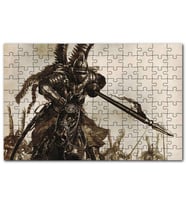 Cakapuzzle Zırh Mıztak Polonyalı Kanatlı Süvari Görsel Puzzle Yapboz MDF (Ahşap) (120 Parça)
