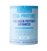 Vital Proteins Collagen Peptides Advanced with Hyaluronic Acid  Vitamin C, Unflavored, 27 Servings 567gr.Abd Menşei. (Renksiz)