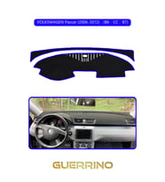 VOLKSWAGEN Passat (2006-2012) - (B6/CC; ) B7TORPİDO KORUMA HALISI MAVİ KENAR
