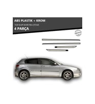 ALFAROMEO 147 YAN KAPI KORUMA ÇITASI PLASTİK + KROM