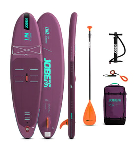 JOBE Lina Sup Board 10.0 Seti - Mor - Taşıma Kapasitesi: 90 Kg - Kürek Sörfüne G