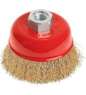 ERATOOL SAÇAKLI ÇANAK FIRÇA 75 MM (Kırmızı)